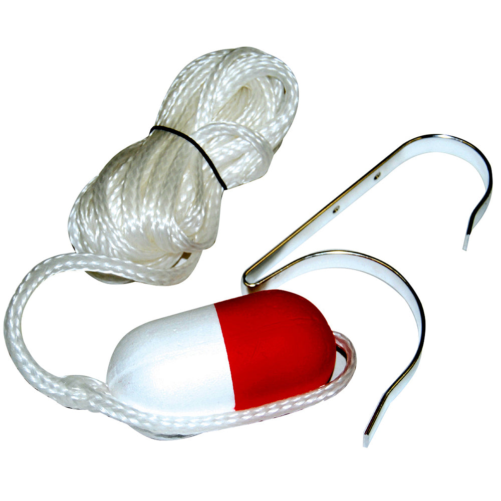 Taylor Made Ring Buoy Holder w/60' Heaving Line [374] - Bulluna.com