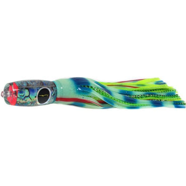 Black Bart Mini 1656 Flat Nose Medium Tackle Lure - Glow/Green Chartreuse