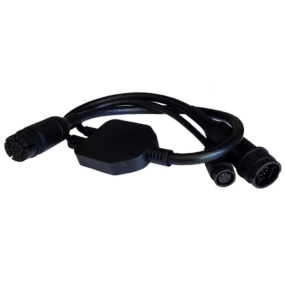 Raymarine Adapter Cable 25-Pin to 25-Pin  7-Pin - Y-Cable to RealVision  Embedded 600W Airmar TD to Axiom RV [A80491] - Bulluna.com
