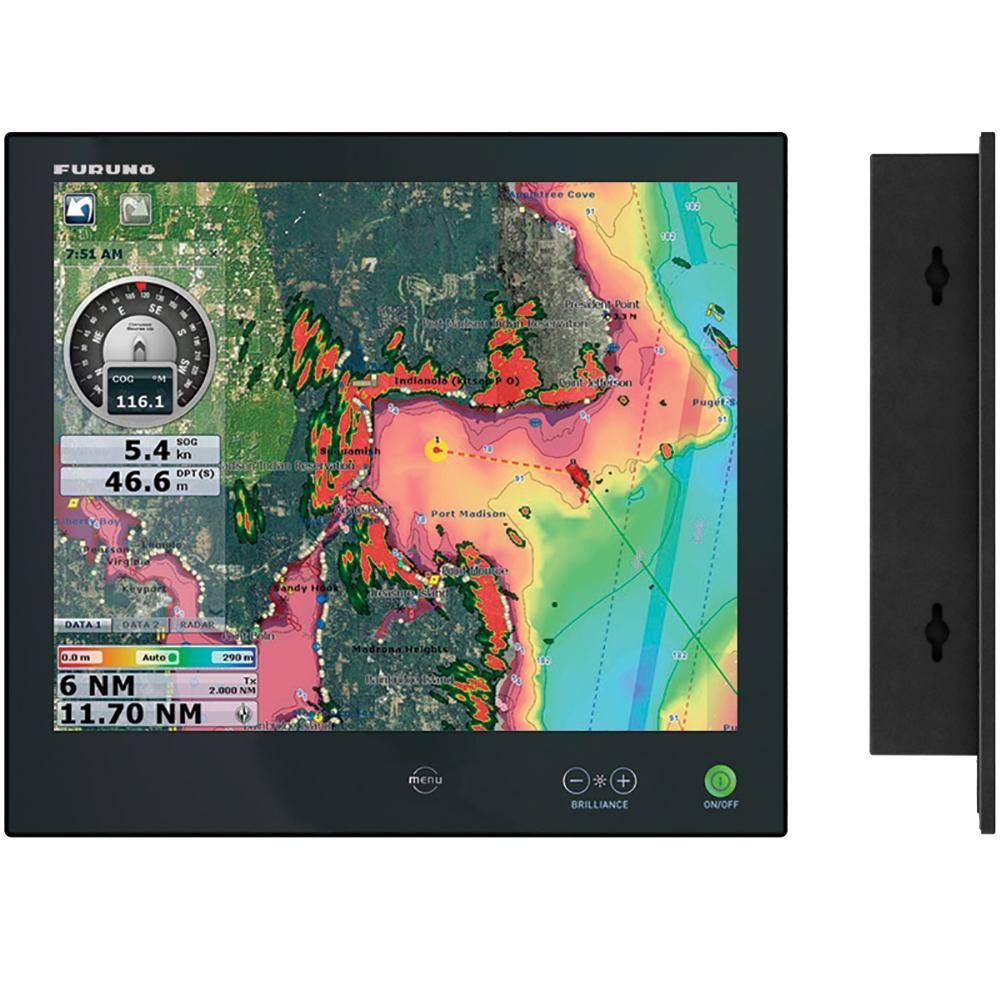 Furuno MU175T 17" Multi Touch Marine Monitor [MU175T] - Bulluna.com