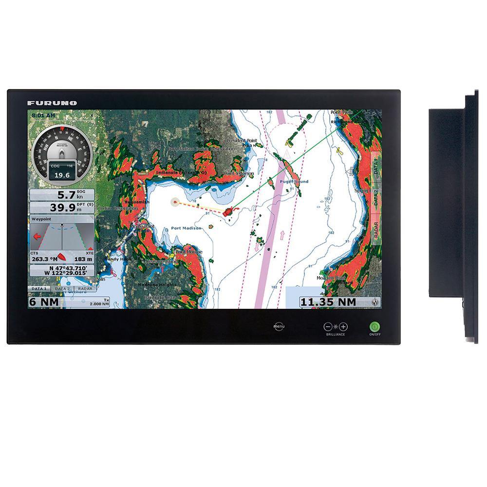 Furuno MU245T 24" Wide Screen Multi Touch Monitor [MU245T] - Bulluna.com