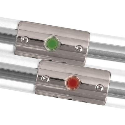 TACO Rub Rail Mounted Navigation Lights for Boats Up To 30 - Port  Starboard Included [F38-6602-1] - Bulluna.com
