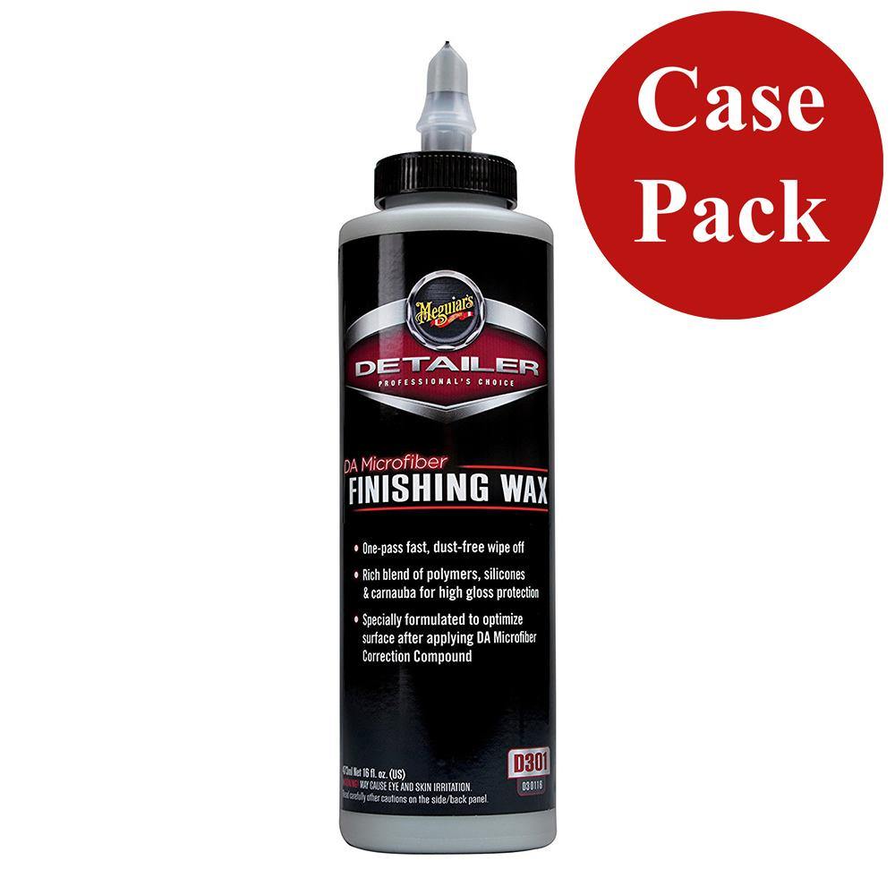 Meguiars DA Microfiber Finishing Wax - 16oz *Case of 6* [D30116CASE] - Bulluna.com