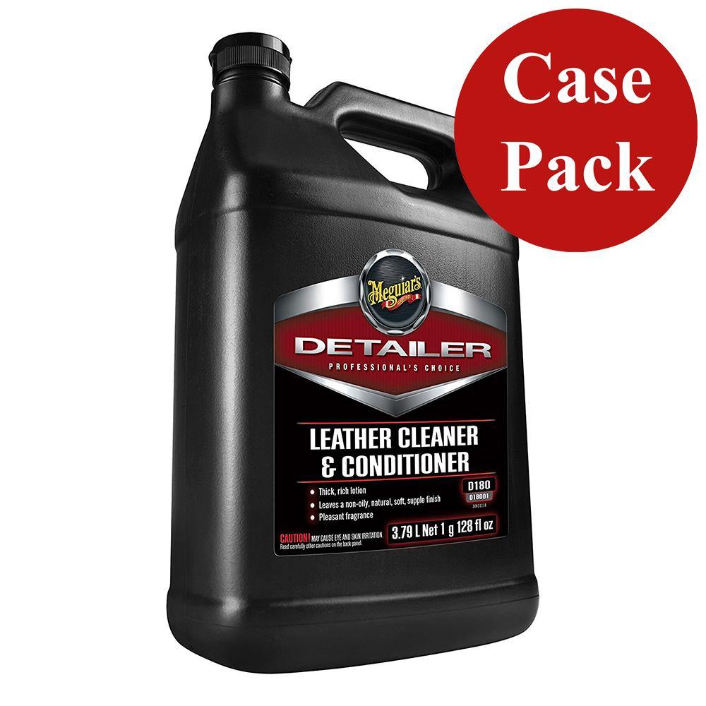 Meguiars Detailer Leather Cleaner  Conditioner - 1-Gallon *Case of 4* [D18001CASE] - Bulluna.com