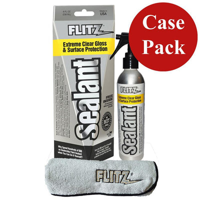 Flitz Ceramic Sealant Spray Bottle w/Microfiber Polishing Cloth - 236ml/8oz *Case of 6* [CS 02908CASE] - Bulluna.com