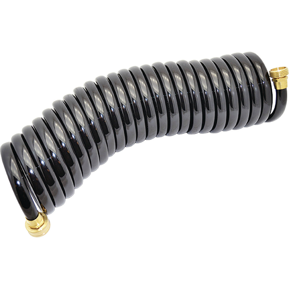 Johnson Pump Coiled Wash Down Hose - 25 - 1/2" Diameter [10615-00] - Bulluna.com