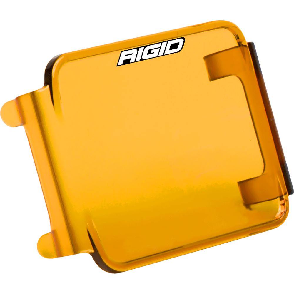 RIGID Industries D-Series Lens Cover - Amber [201933] - Bulluna.com