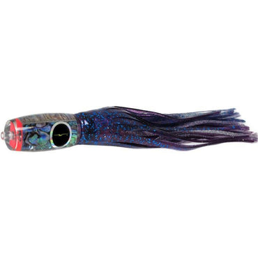 Black Bart Mini 1656 Flat Nose Medium Tackle Lure - Purple Fleck/Purple Blue Dot