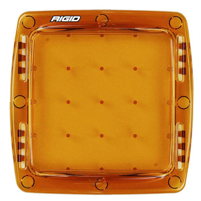 RIGID Industries Q-Series Lens Cover - Amber [103933] - Bulluna.com