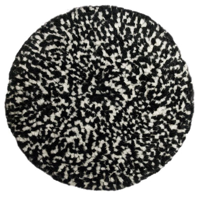 Presta Wool Compounding Pad - Black  White Heavy Cut [890146] - Bulluna.com
