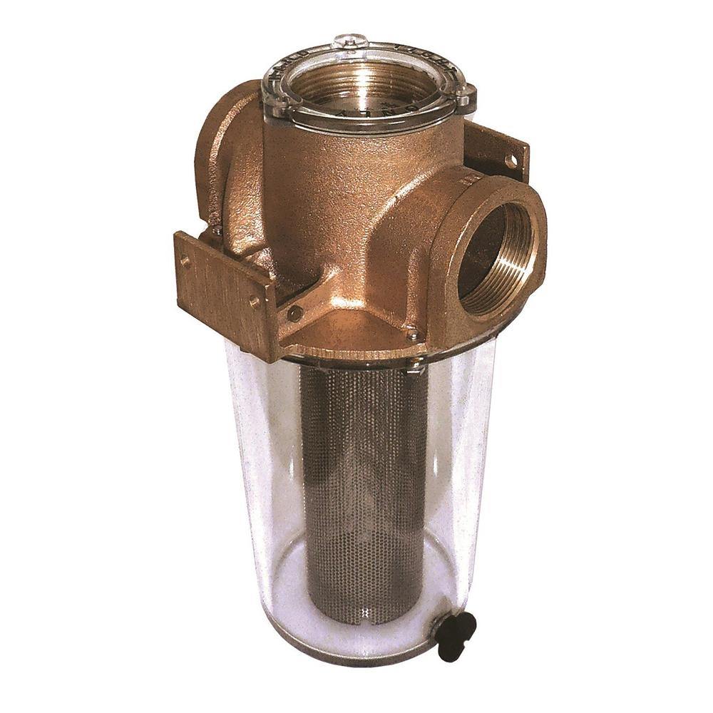 GROCO ARG-2000 Series 2" Raw Water Strainer w/Stainless Steel Basket [ARG-2000-S] - Bulluna.com