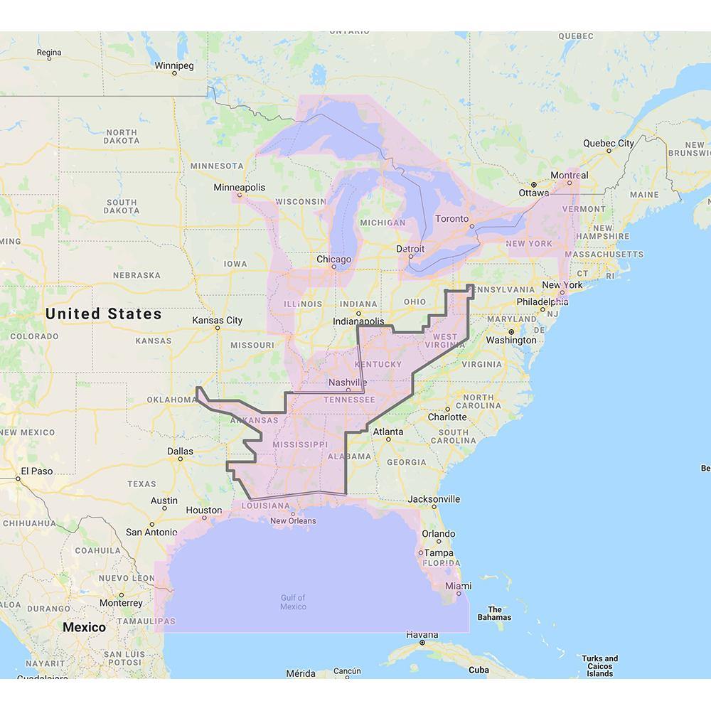 Furuno Gulf of Mexico, Great Lakes  Rivers - Vector Chart  Standard Resolution Satellite Photos f/Part of the Great Lakes - Unlock Code [MM3-VNA-023] - Bulluna.com