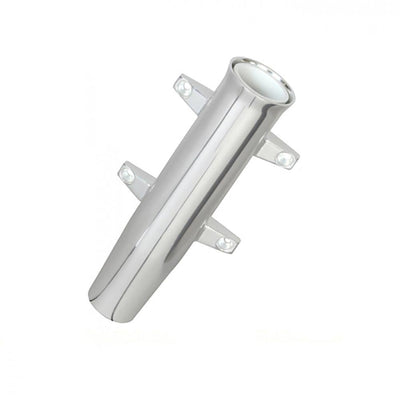 Lees Aluminum Side Mount Rod Holder - Tulip Style - Silver Anodize [RA5000SL] - Bulluna.com