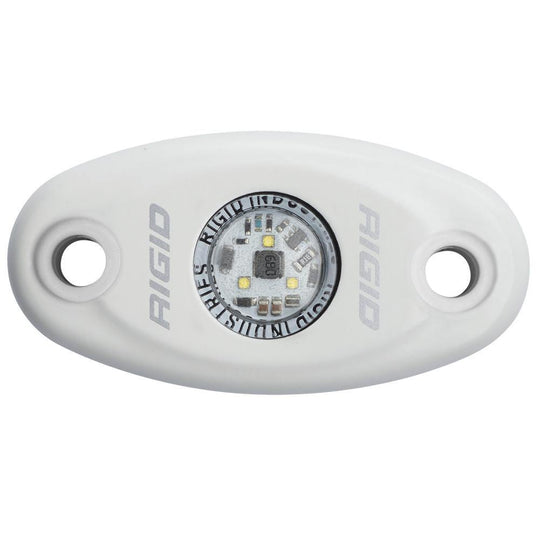 RIGID Industries A-Series White Low Power LED Light - Single - Natural White [480143] - Bulluna.com