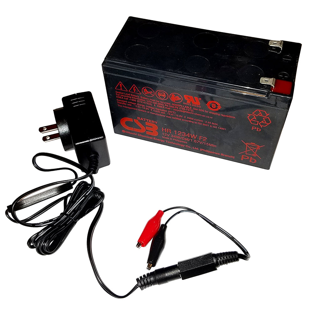 Humminbird 9Ah 12V AGM Battery Kit [770030-1] - Bulluna.com