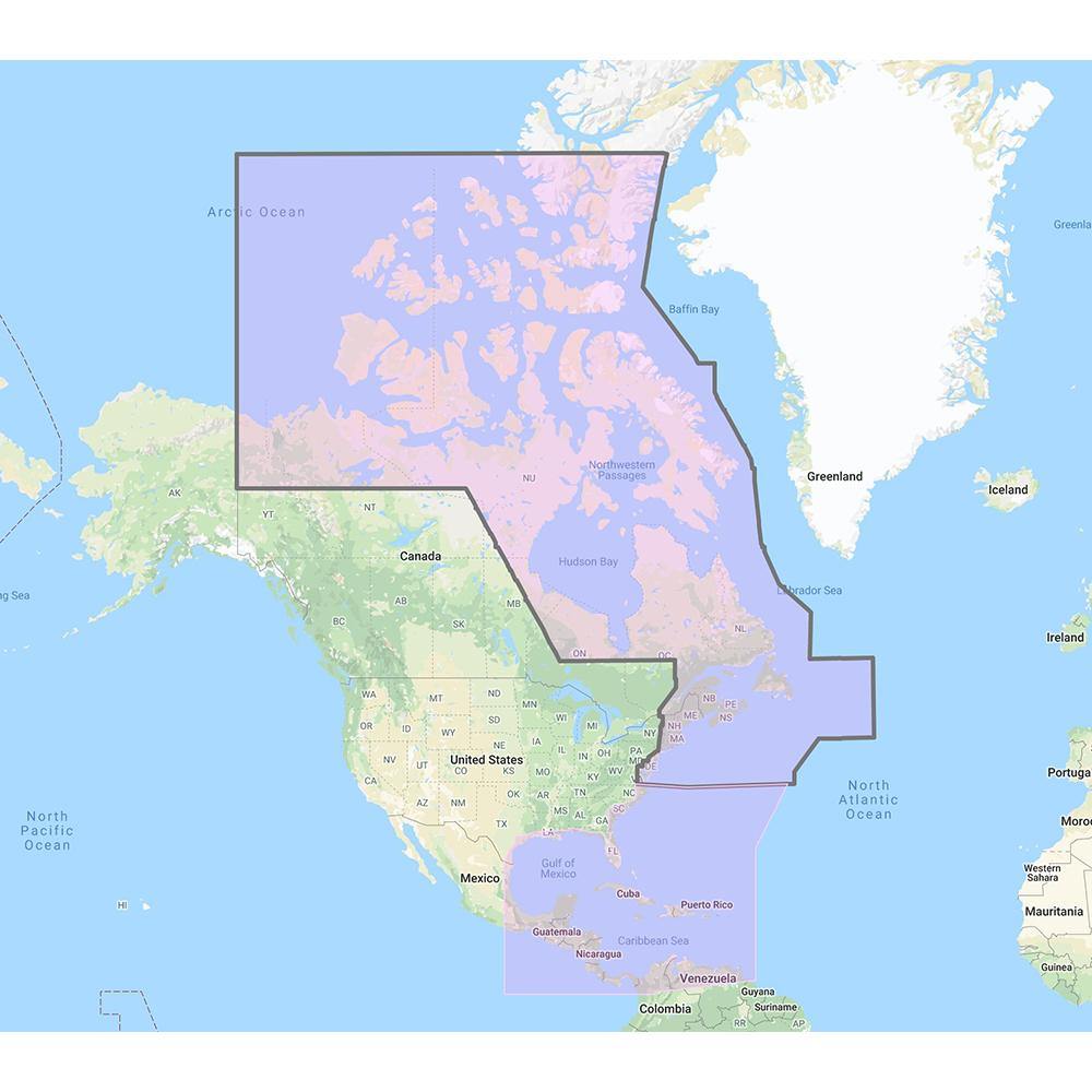 Furuno US  Canada Atlantic Coast, Gulf of Mexico, Caribbean Bahamas and central America Vector Charts - Unlock Code [MM3-VNA-033] - Bulluna.com