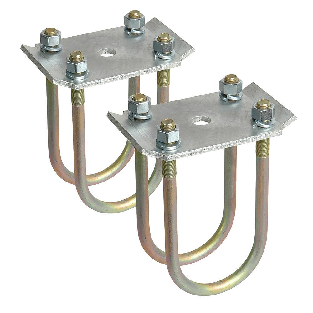 C.E. Smith Axel Tie Plate Kit f/3" Round Axel [23003] - Bulluna.com