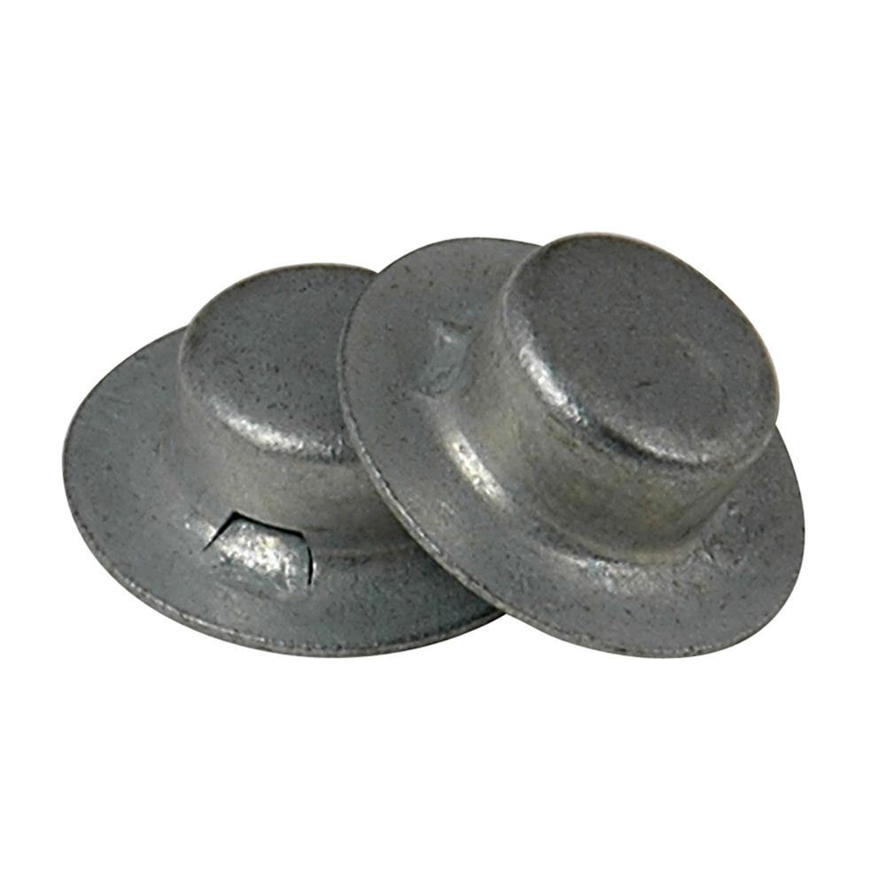 C.E. Smith Cap Nut - 1/2" 8 Pieces Zinc [10800A] - Bulluna.com