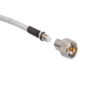 Shakespeare PL-259-ER Screw-On PL-259 Connector f/Cable w/Easy Route FME Mini-End [PL-259-ER] - Bulluna.com