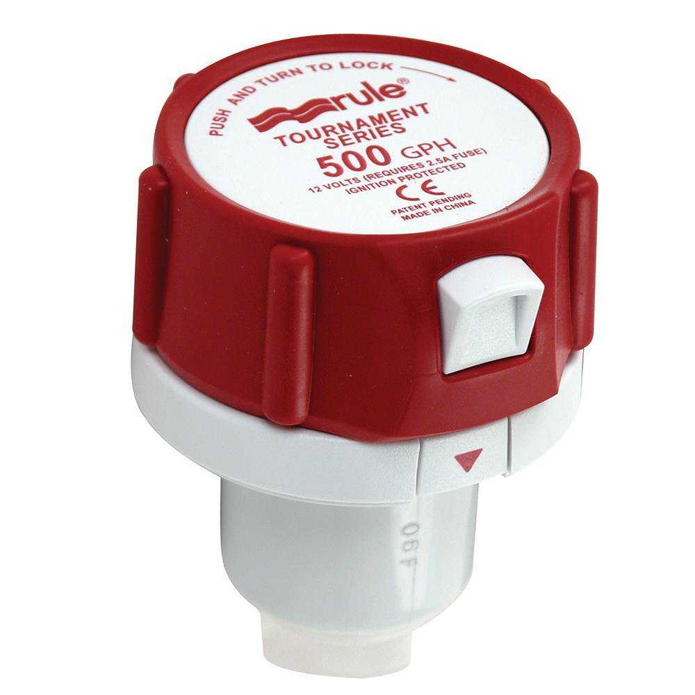 Rule 500 GPH Replacement Motor Cartridge f/Tournament Series Pumps [45DR] - Bulluna.com