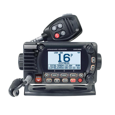 Standard Horizon GX1800G Fixed Mount VHF w/GPS - Black [GX1800GB] - Bulluna.com