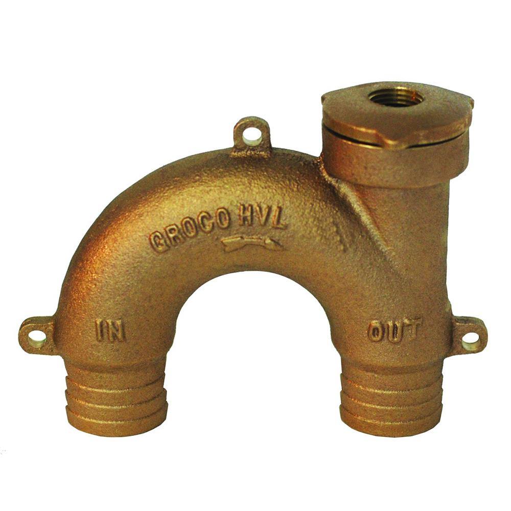 GROCO Bronze Vented Loop - 1" Hose [HVL-1000] - Bulluna.com