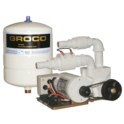 GROCO Paragon Junior 12v Water Pressure System - 1 Gal Tank - 7 GPM [PJR-A 12V] - Bulluna.com