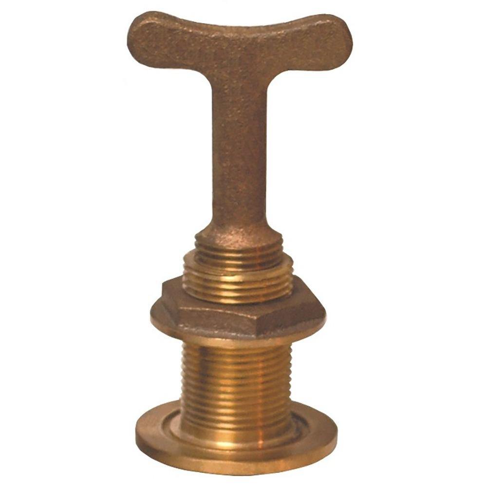 GROCO Garboard Drain w/Inside T-Handle Plug [TD-750] - Bulluna.com