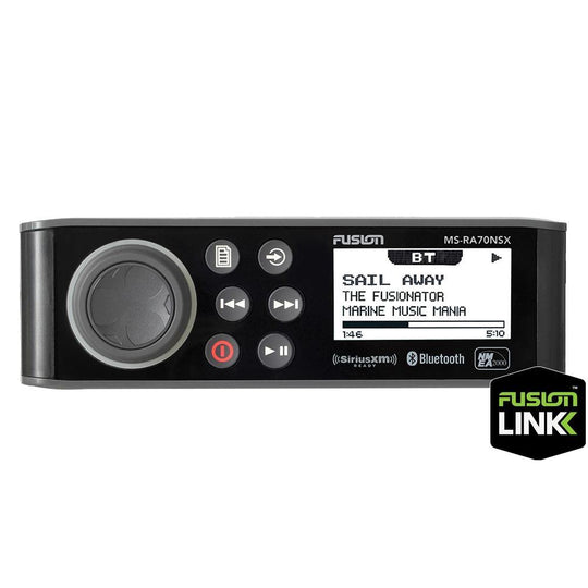 FUSION MS-RA70NSX Stereo w/BT/AM/FM/SiriusXM - 2 Zone [010-01516-30] - Bulluna.com