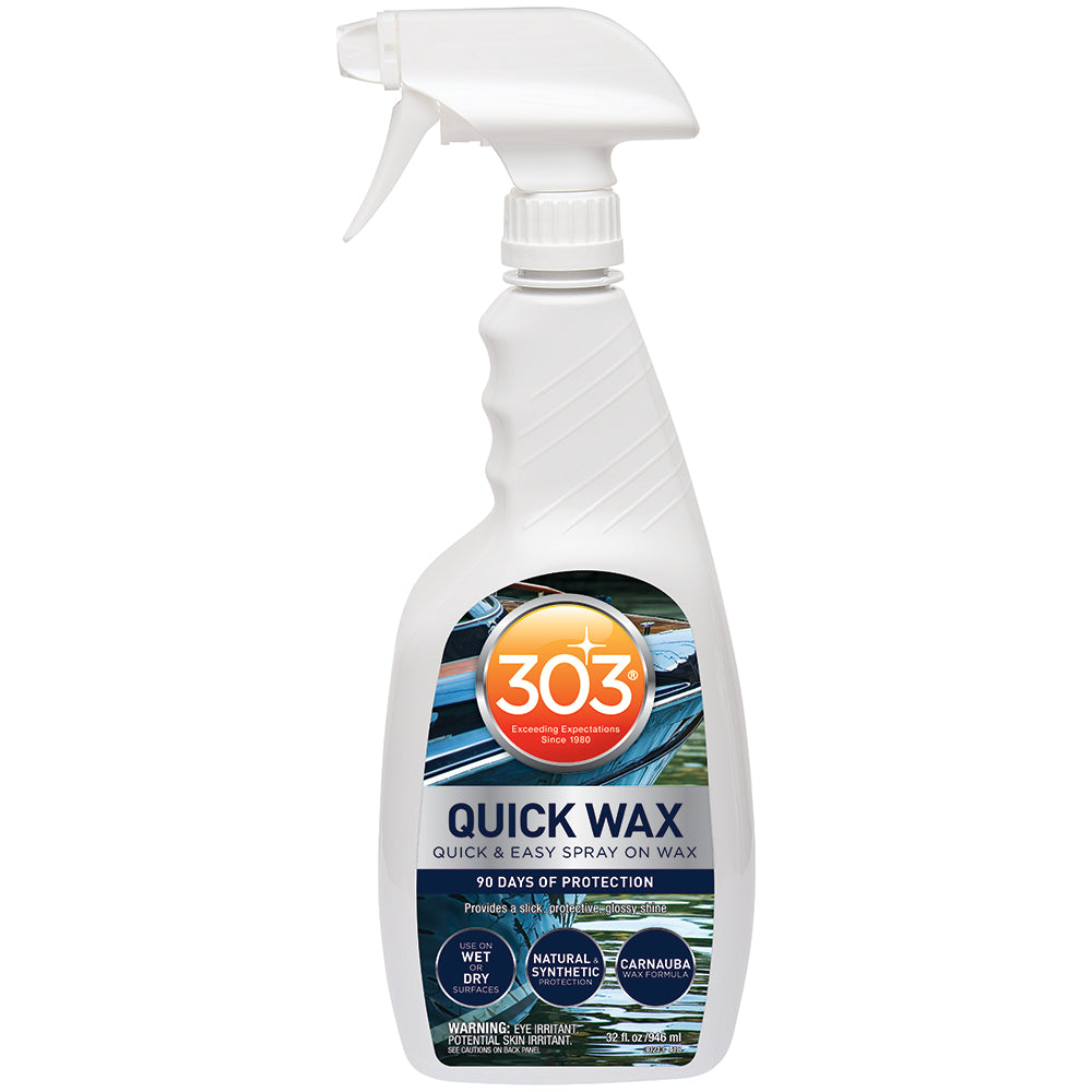 303 Marine Quick Wax w/Trigger Sprayer - 32oz [30213] - Bulluna.com