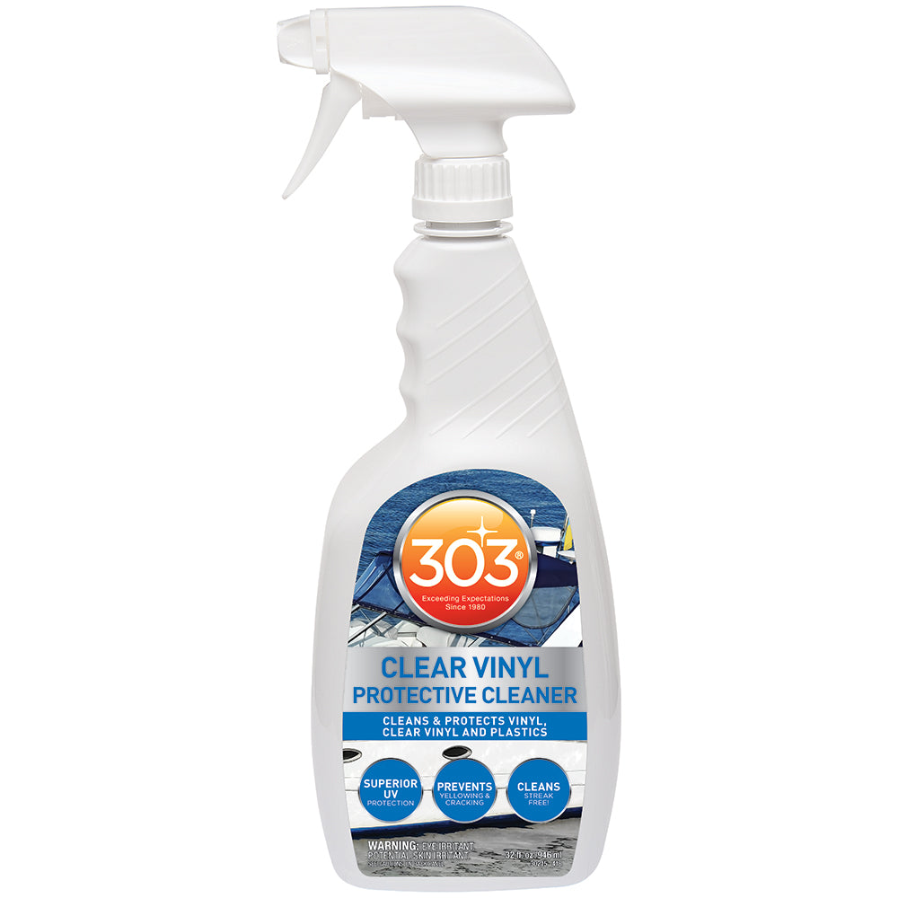 303 Marine Clear Vinyl Protective Cleaner w/Trigger Sprayer - 32oz [30215] - Bulluna.com