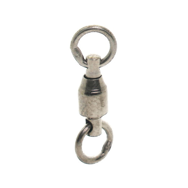 Mustad Ball Bearing Swivel With Two Welded Rings - 4 Units - Bulluna.com