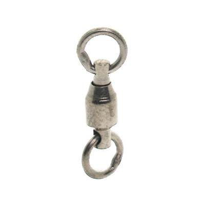 Mustad Ball Bearing Swivel With Two Welded Rings - 4 Units - Bulluna.com