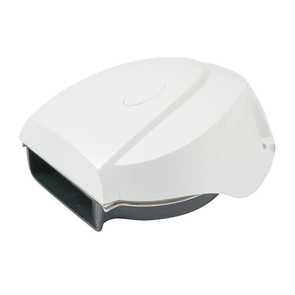 Marinco 12V MiniBlast Compact Single Horn w/White Cover [10099] - Bulluna.com