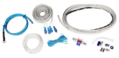 Rockville 4 AWG Waterproof Marine/Boat Amplifier/Amp Installation Wire Kit - Bulluna.com