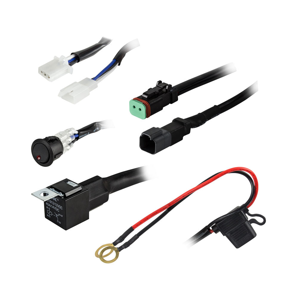 HEISE 1 Lamp DR Wiring Harness  Switch Kit [HE-SLWH1] - Bulluna.com