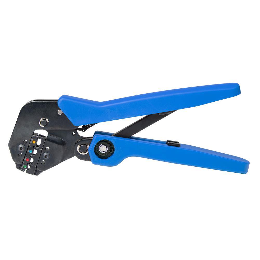 Ancor Angled 26 to 10 AWG Double Crimp Ratcheting Crimper [703035] - Bulluna.com