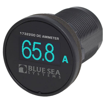 Blue Sea 1732200 Mini OLED Ammeter - Blue [1732200] - Bulluna.com