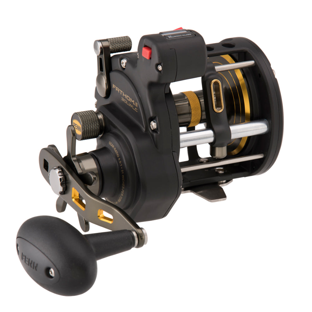 PENN FTHII30LWLC Fathom II Level Wind 30 w/Line Counter [1481313] - Bulluna.com