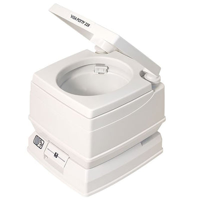 Dock Edge Visa Potty Portable Toilet - 8L [DEF228101] - Bulluna.com
