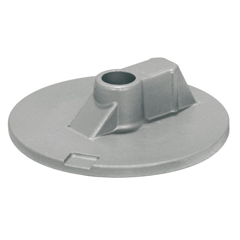 Tecnoseal Mercury/Mercruiser Zinc Flat Trim Tab Anode - No Threads [00835] - Bulluna.com