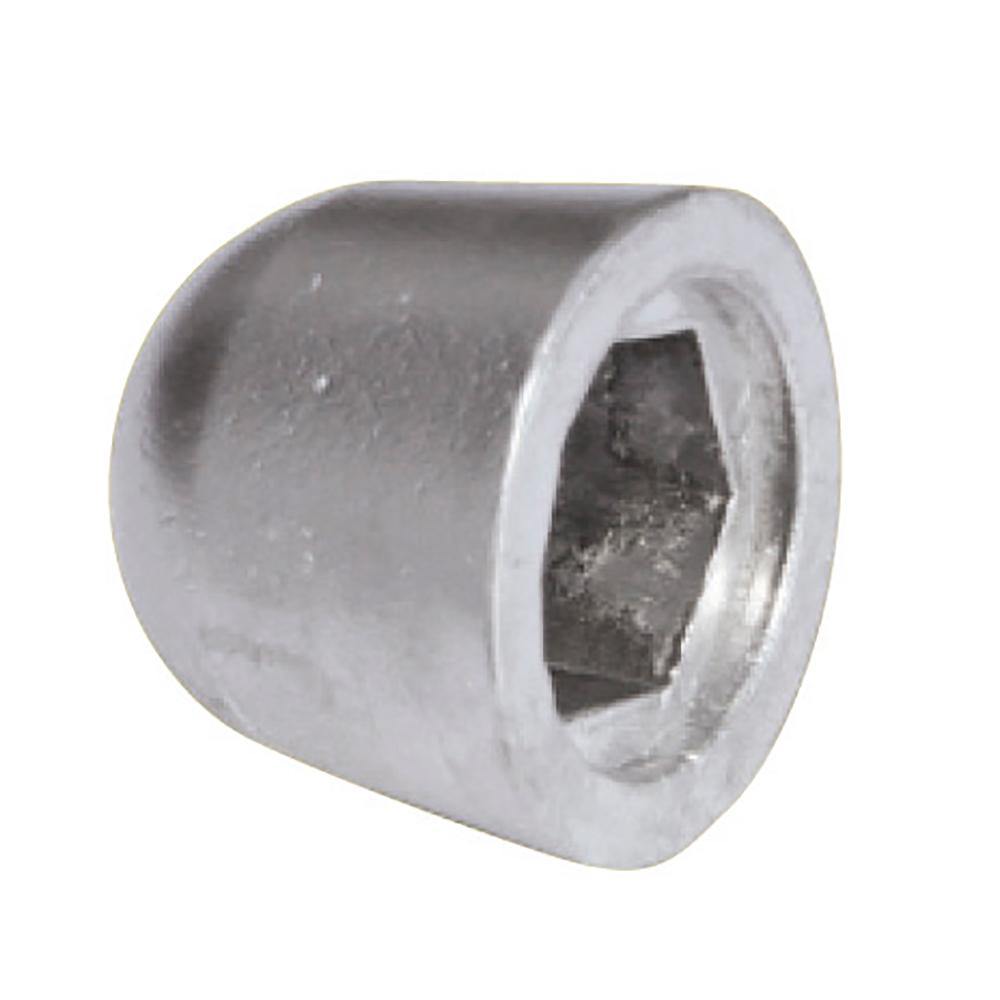 Tecnoseal Zinc Nut Sidepower Anode f/SP125T-285TC, SE120, SE150, SP220/300 HYD  SH160 Sleipner Bow Thruster Propellers [02480] - Bulluna.com