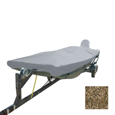 Carver Performance Poly-Guard Styled-to-Fit Boat Cover f/12.5 Open Jon Boats - Shadow Grass [74200C-SG]