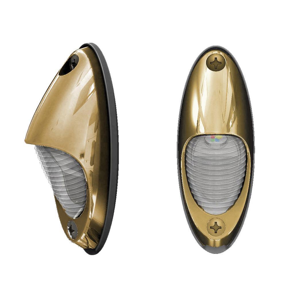 Lumitec Nautilus Piling Light - Warm White - Bronze Housing [101634] - Bulluna.com
