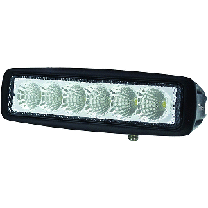 Hella Marine Value Fit Mini 6 LED Flood Light Bar - Black [357203001] - Bulluna.com