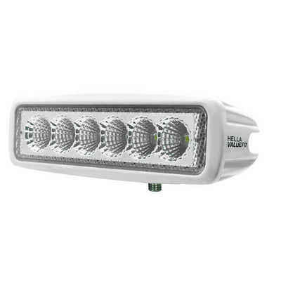 Hella Marine Value Fit Mini 6 LED Flood Light Bar - White [357203051] - Bulluna.com