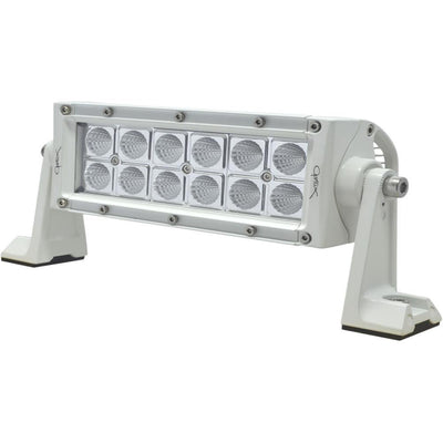 Hella Marine Value Fit Sport Series 12 LED Flood Light Bar - 8" - White [357208011] - Bulluna.com