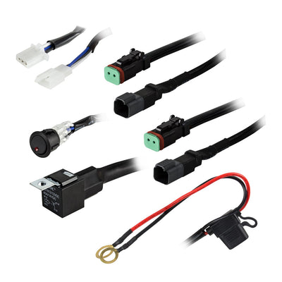 HEISE 2-Lamp Wiring Harness  Switch Kit [HE-DLWH1] - Bulluna.com