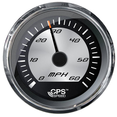 Faria Platinum 4" Speedometer - 60MPH - GPS [22010] - Bulluna.com