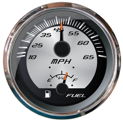 Faria Platinum 4" Multi-Function - Speedometer  Fuel [22015] - Bulluna.com